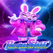 spotify games like receiptify